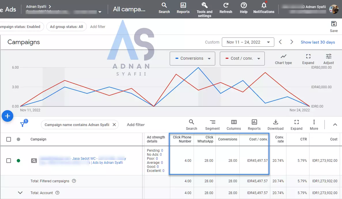 portofolio adnan syafii iklan jasa sedot wc